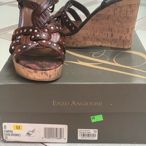 Enzo Angiolini wedge.
